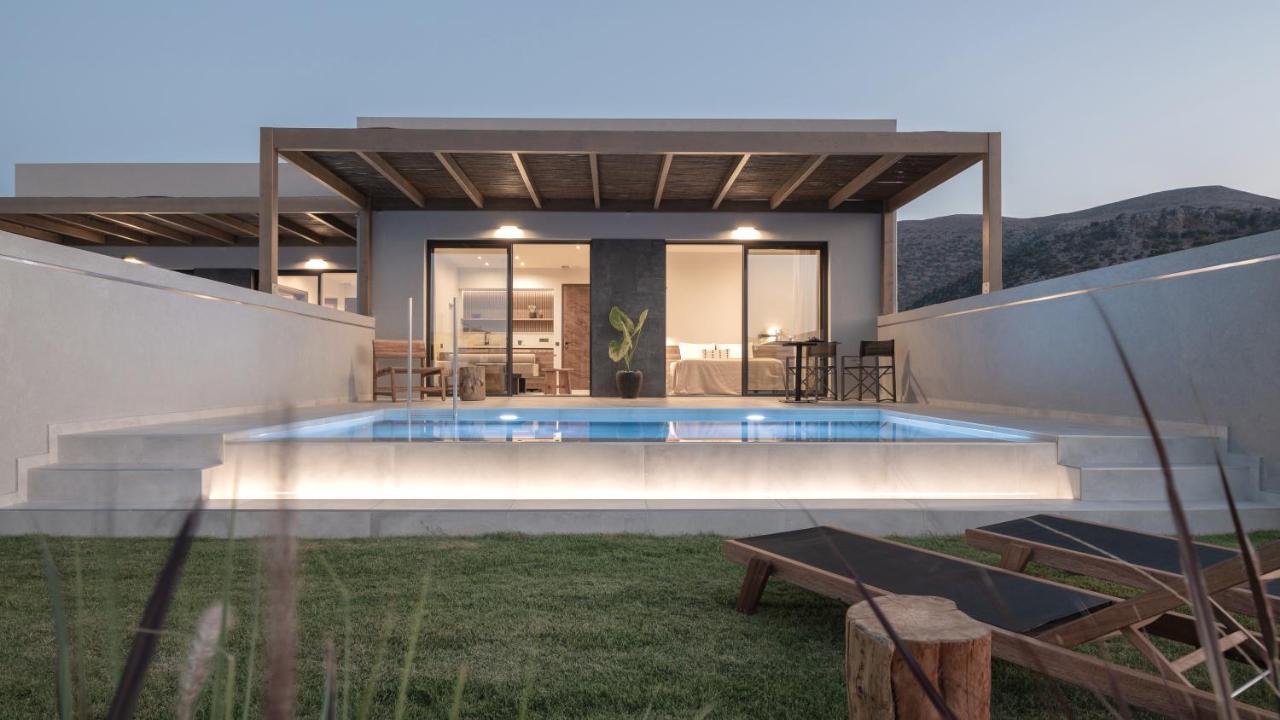 Aku Suites With Private Pools Stalida Exterior foto